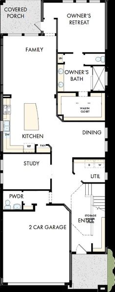 2D floor plan layout of this home in Vistera of Venice – Garden Series, Nokomis, FL (Image 2). 2D floor plan layout of this home in Vistera of Venice – Garden Series, Nokomis, FL (Image 2).