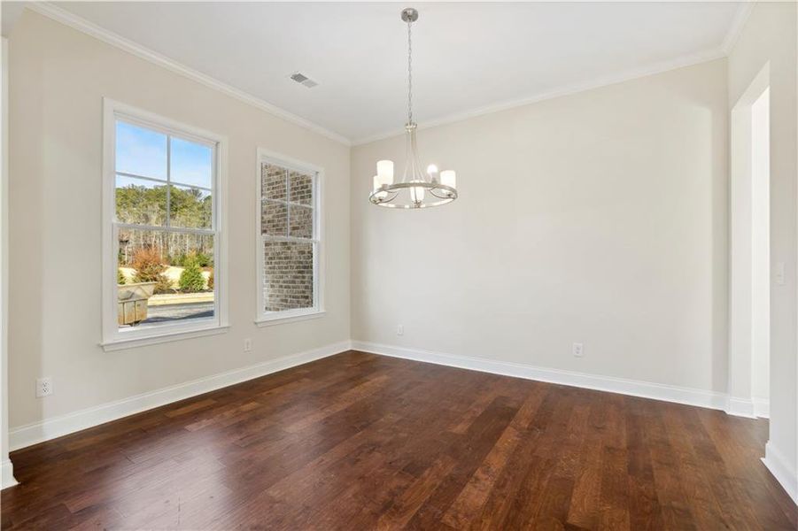 Spacious, unfurnished interior of a new home in , Sugar Hill (Image 19).