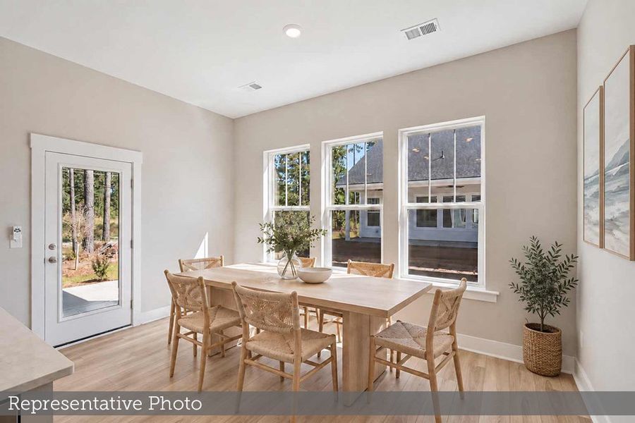 Furnished interior view inside a new home in Nexton – Midtown – The Garden Collection, Summerville (Image 6).