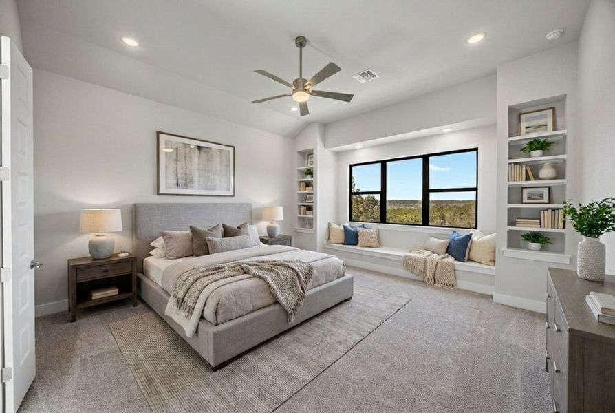 Furnished interior view inside a new home in Riverstone, Georgetown (Image 7).