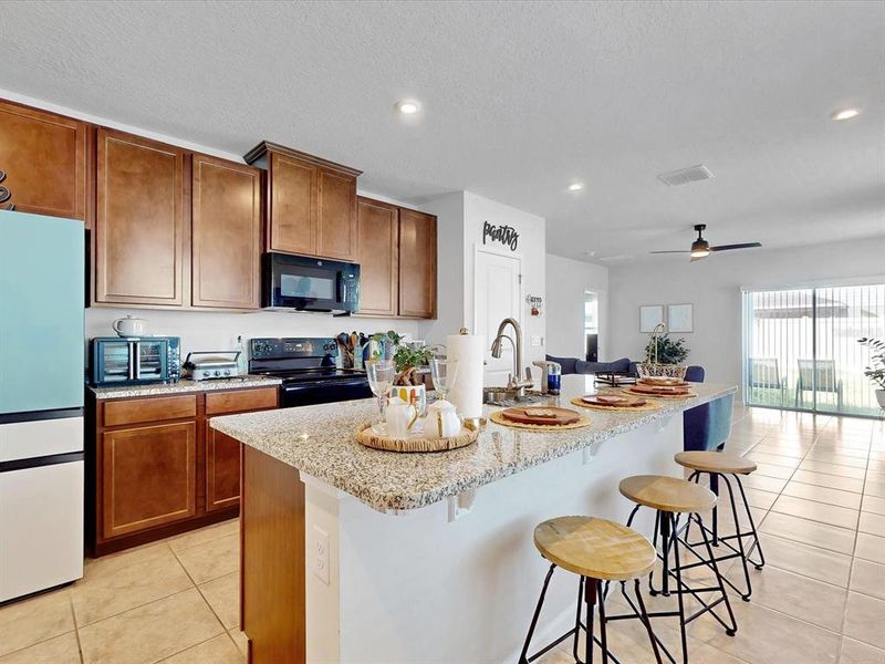 Furnished interior view inside a new home in , Davenport (Image 7).