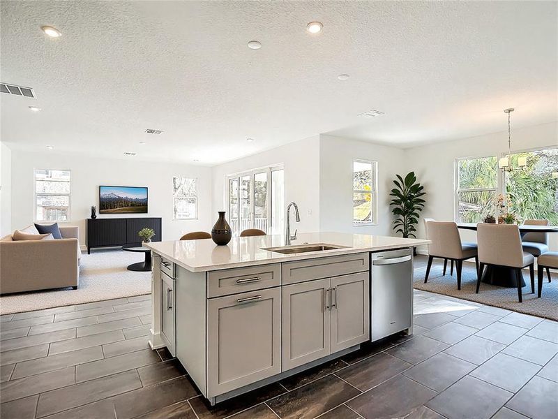 Furnished interior view inside a new home in , Tampa (Image 17).