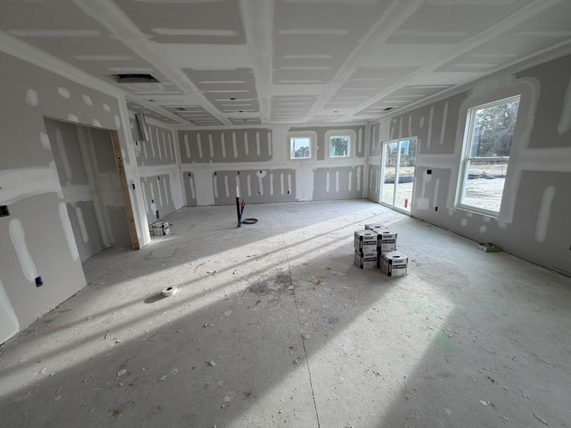 In-progress construction of a new home in Black Forest Pointe, Benson, NC (Image 9).