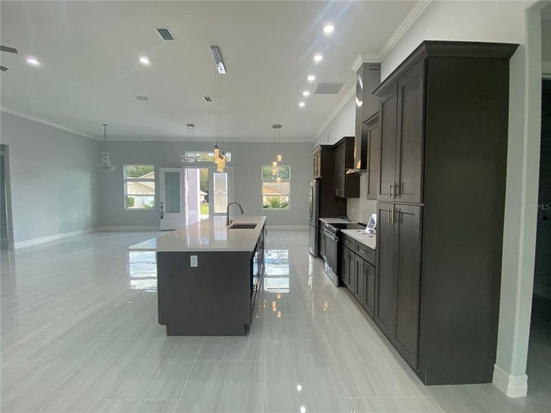 Furnished interior view inside a new home in , Palm Coast (Image 17).