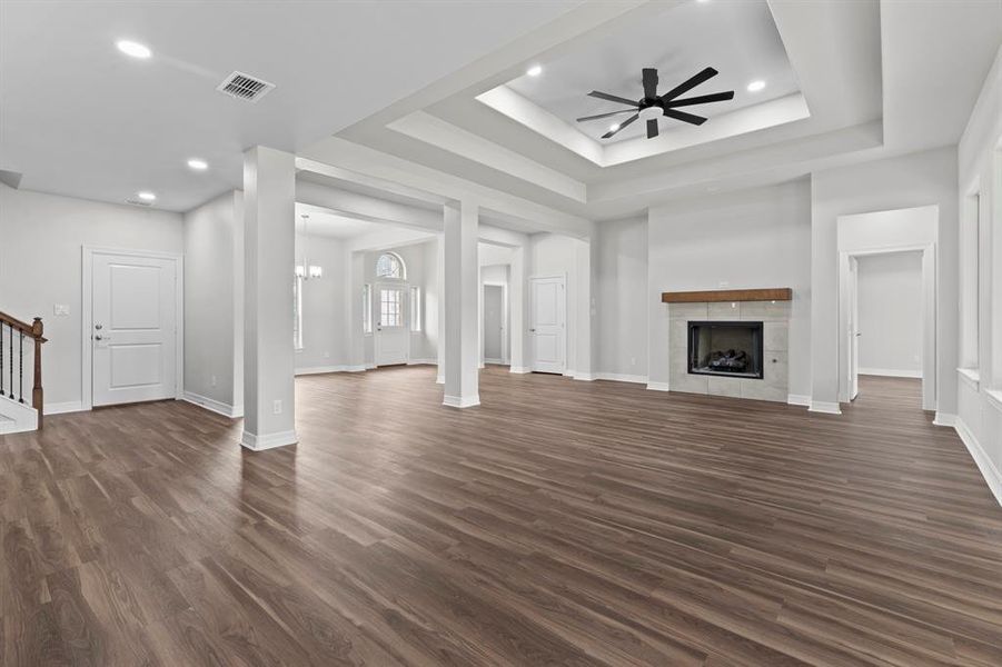 Spacious, unfurnished interior of a new home in , Lindale (Image 23).