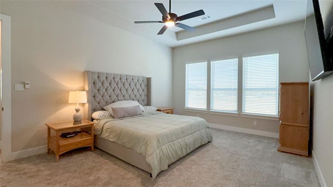 Furnished interior view inside a new home in Rocky Top, Krum (Image 16).