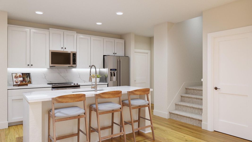 Kitchen | Powell at Thompson Village in Apopka, FL by Landsea Homes