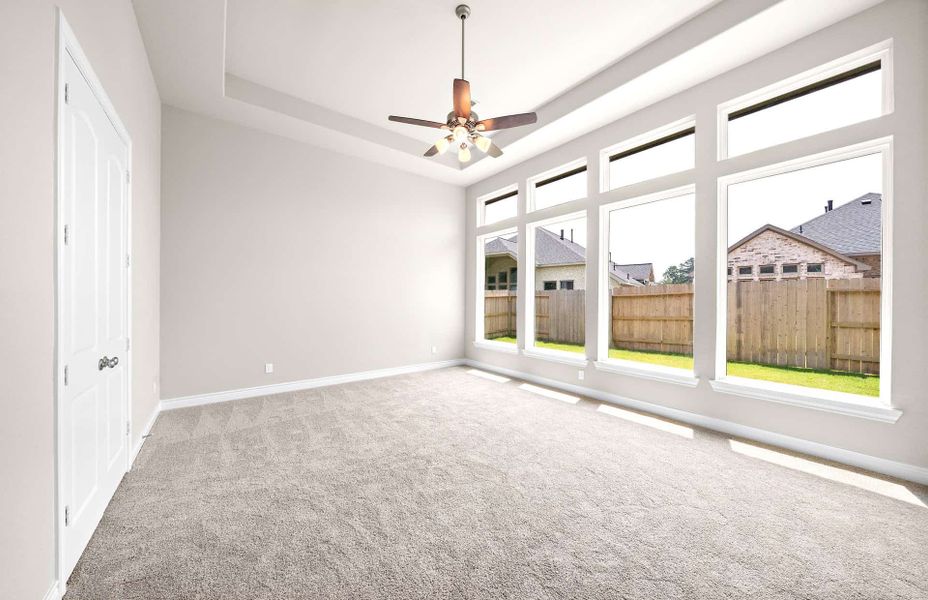 Spacious, unfurnished interior of a new home in Audubon 60′, Magnolia (Image 31).