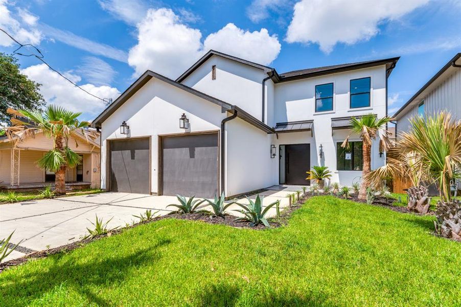 Front exterior of a new home in , Dallas, TX, highlighting curb appeal (Image 2).