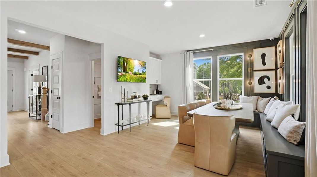 Furnished interior view inside a new home in Brighton, Locust Grove (Image 58).