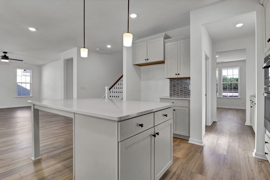 Furnished interior view inside a new home in Grand Park, Leland (Image 7). Furnished interior view inside a new home in Grand Park, Leland (Image 7).