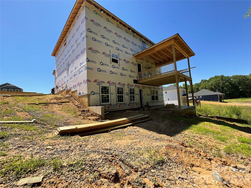 In-progress construction of a new home in Lauren Pines, York, SC (Image 23).