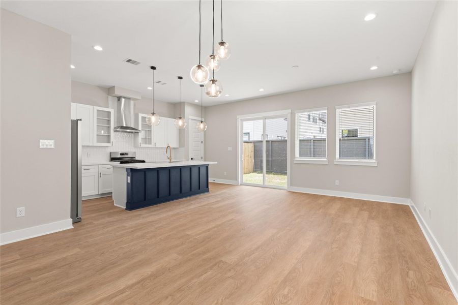 Spacious, unfurnished interior of a new home in , Houston (Image 15). Spacious, unfurnished interior of a new home in , Houston (Image 15).