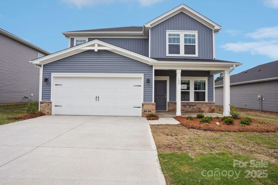 Photo is not of the actual home, but is an inspirational photo of builder’s model home and may depict options, furnishings, and/or decorator features that are not included