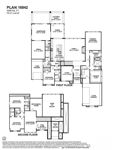 2D floor plan layout of this home in Two Step Farm, Montgomery, TX (Image 2). 2D floor plan layout of this home in Two Step Farm, Montgomery, TX (Image 2).