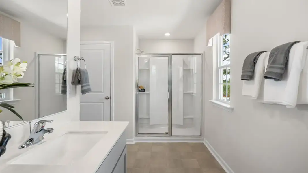Furnished interior view inside a new home in Olive Branch, Wilson's Mills (Image 34).