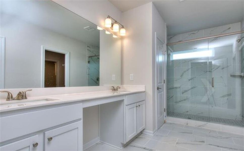 Furnished interior view inside a new home in Waters Edge, Mansfield (Image 6).