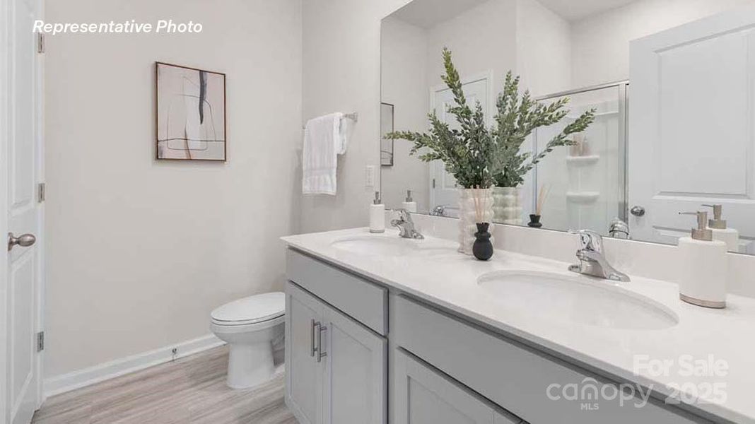 Furnished interior view inside a new home in Cline Village, Conover (Image 12).