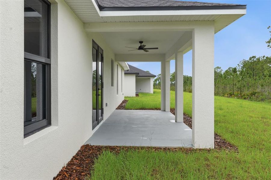 Exterior details and patio area of a home in , Sebring (Image 18). Exterior details and patio area of a home in , Sebring (Image 18).