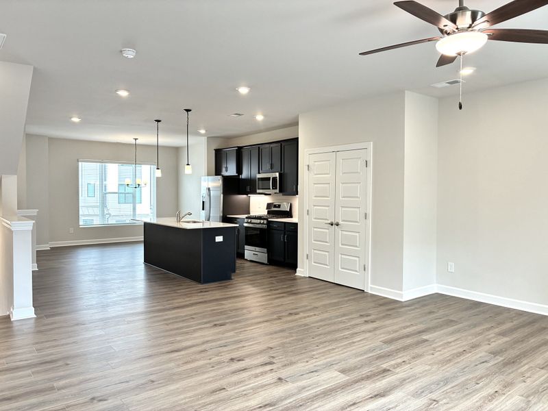 Furnished interior view inside a new home in Holly View, Greenville (Image 12). Furnished interior view inside a new home in Holly View, Greenville (Image 12).