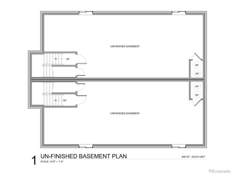 2D floor plan layout of this home in , Denver, CO (Image 30).