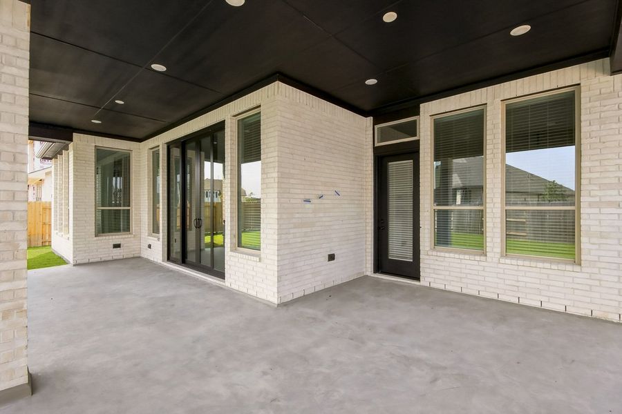 Representative Patio - some options shown Representative Patio - some options shown