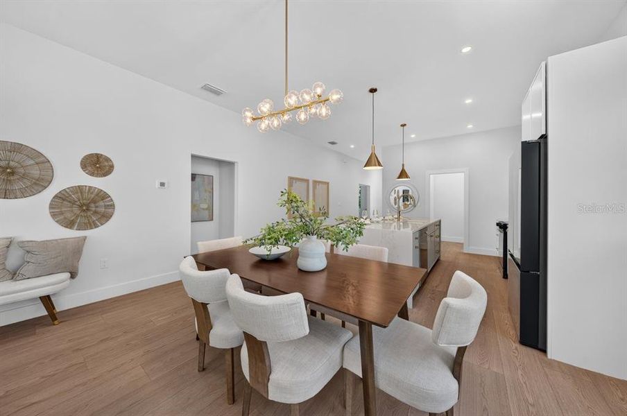 Furnished interior view inside a new home in , St. Petersburg (Image 10).