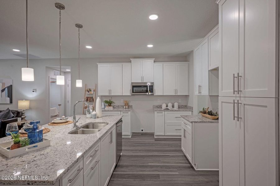 Furnished interior view inside a new home in , Jacksonville (Image 26).