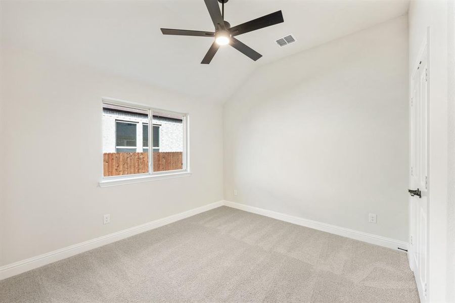 Spacious, unfurnished interior of a new home in The Retreat at North Grove 60, Waxahachie (Image 22).