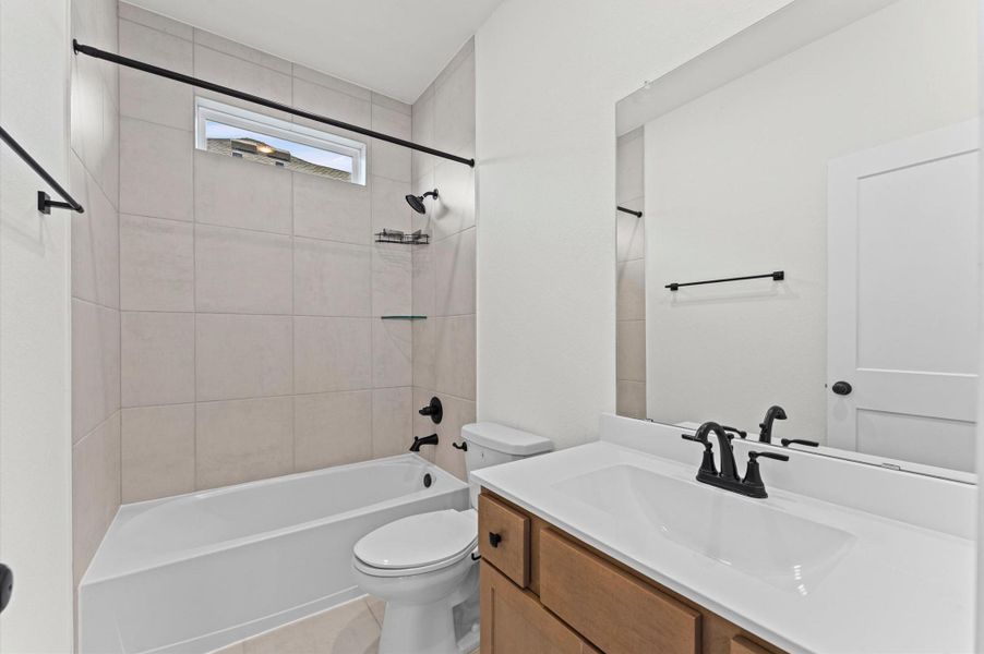 Furnished interior view inside a new home in , Katy (Image 6).