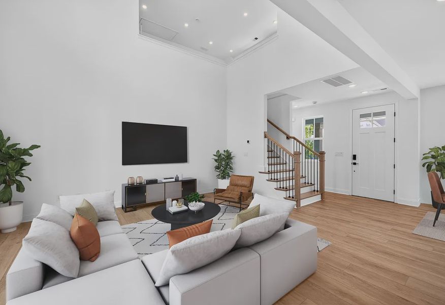 Virtually Staged Great Room - 9 of 20 Virtually Staged Great Room - 9 of 20
