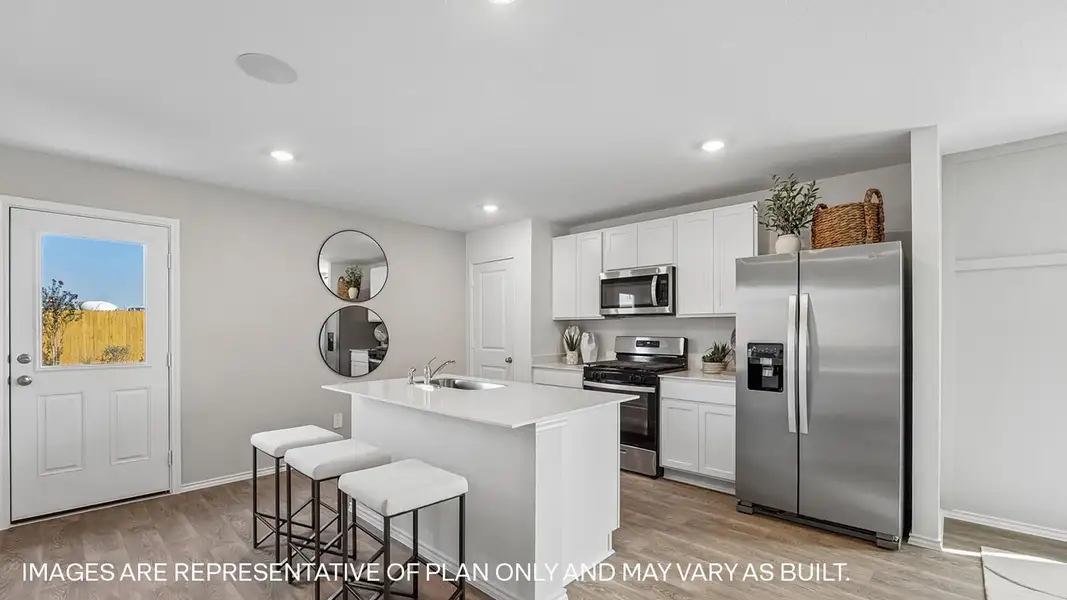 Furnished interior view inside a new home in Marigold, Kyle (Image 5).