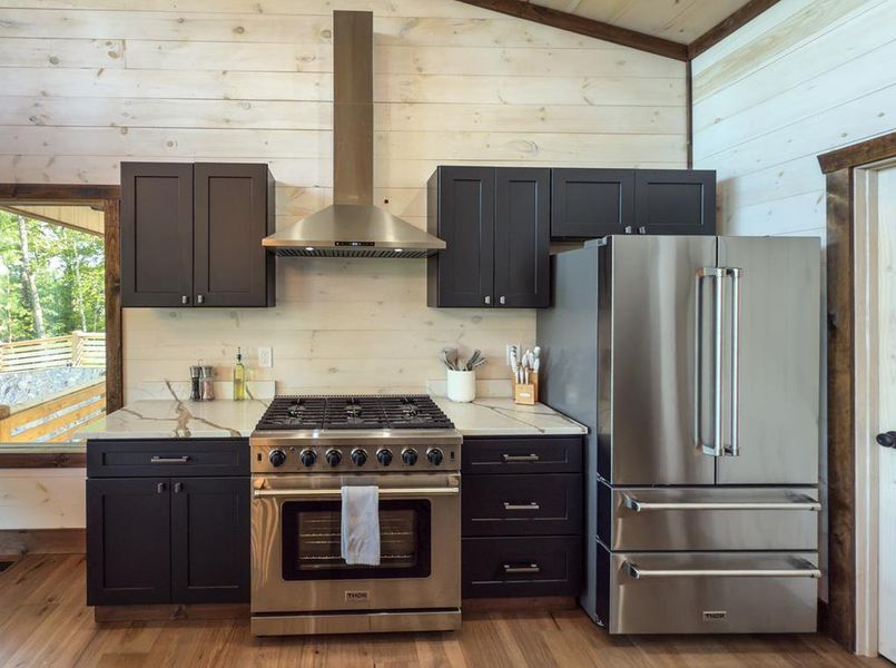 Furnished interior view inside a new home in , Mineral Bluff (Image 7).