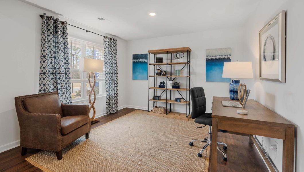 Furnished interior view inside a new home in Bentley Park, Greenwood (Image 9).