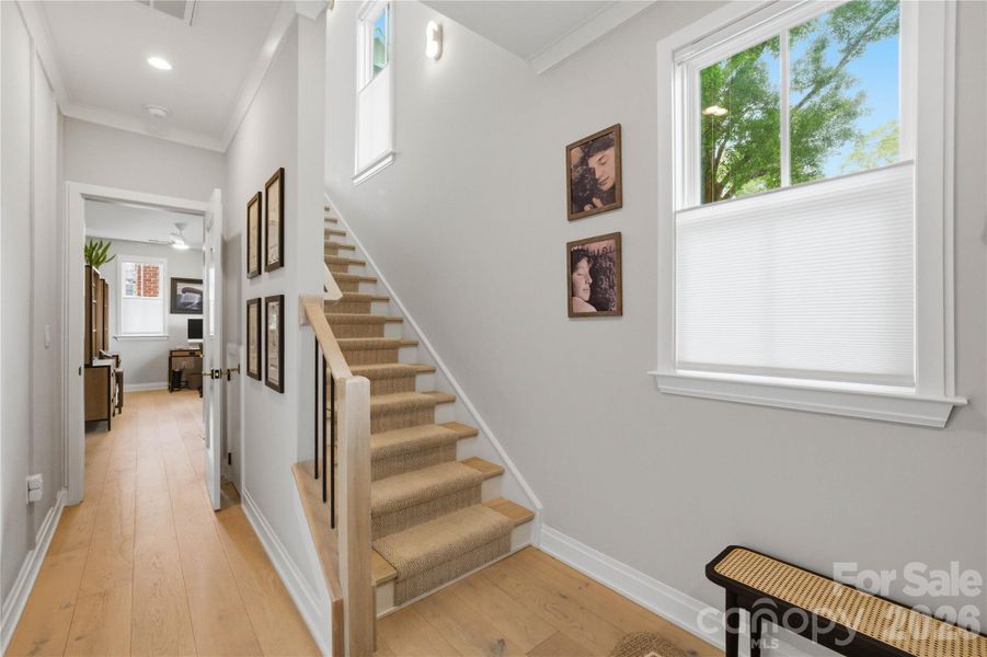 Furnished interior view inside a new home in , Charlotte (Image 17).