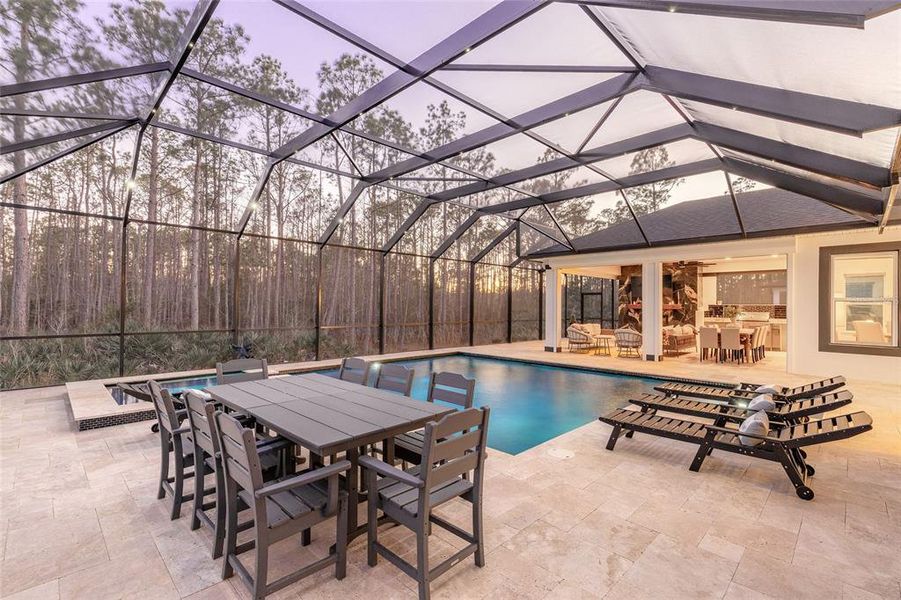 Exterior details and patio area of a home in , Port Orange (Image 30). Exterior details and patio area of a home in , Port Orange (Image 30).