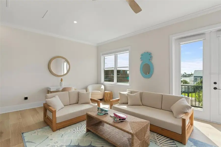 Furnished interior view inside a new home in , Madeira Beach (Image 10).