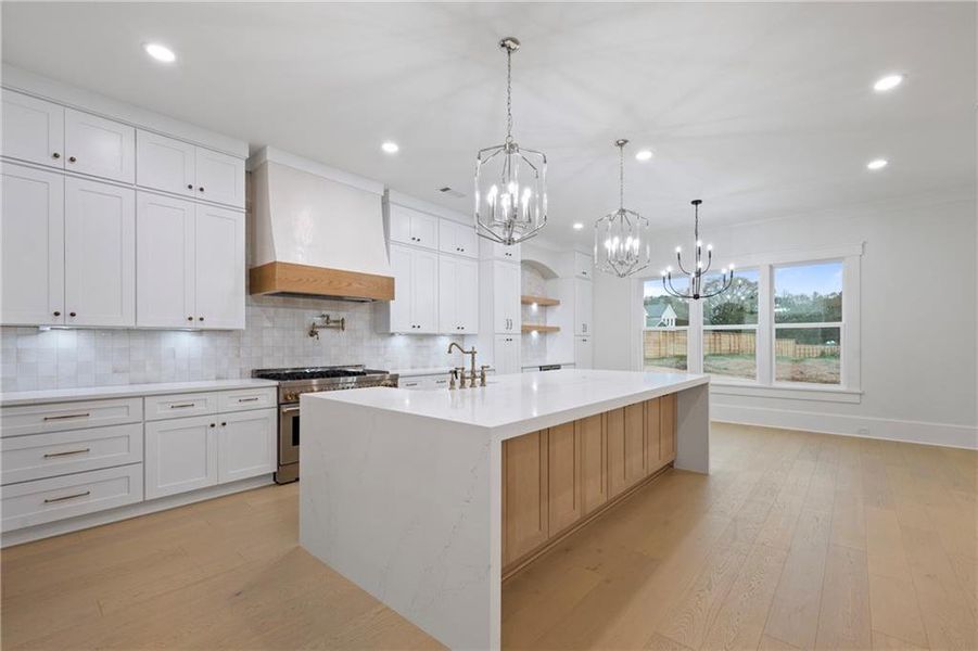 Furnished interior view inside a new home in , Dacula (Image 11).