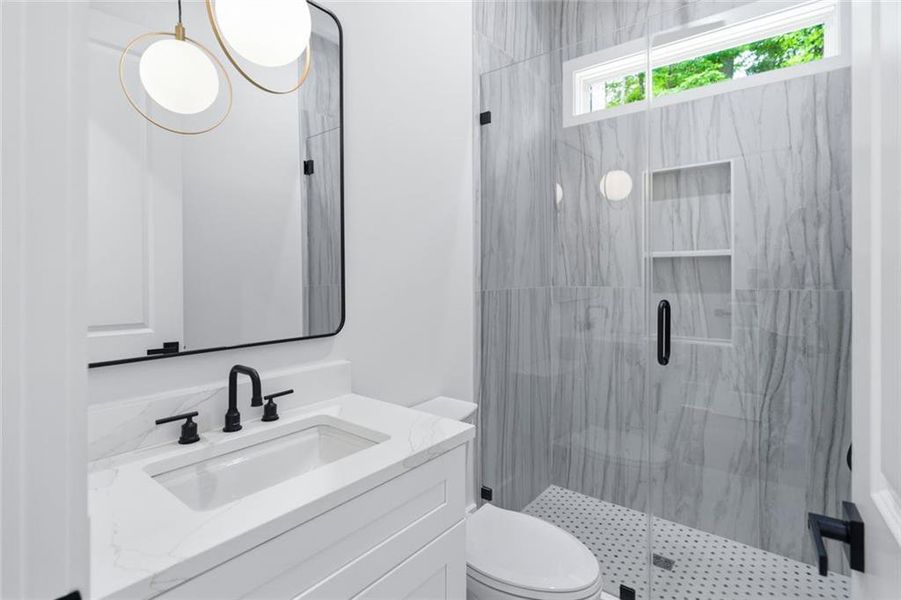 Furnished interior view inside a new home in , Lawrenceville (Image 10).