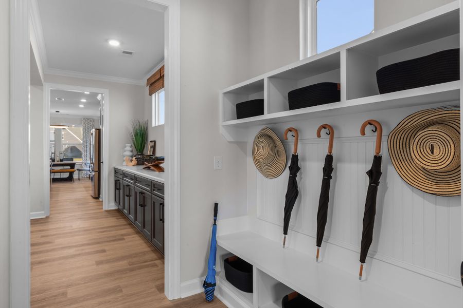 Representative furnished interior of a home built from the The Sand Dollar by Chesapeake Homes in Coastal Club of the Carolinas, Calabash (Image 45).