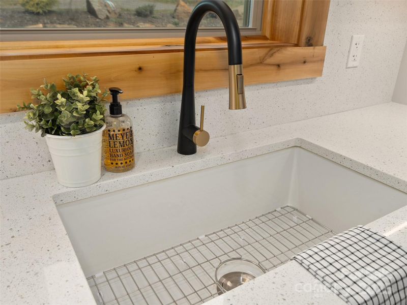 Close-up of interior finishes inside a home in , Waynesville (Image 15).