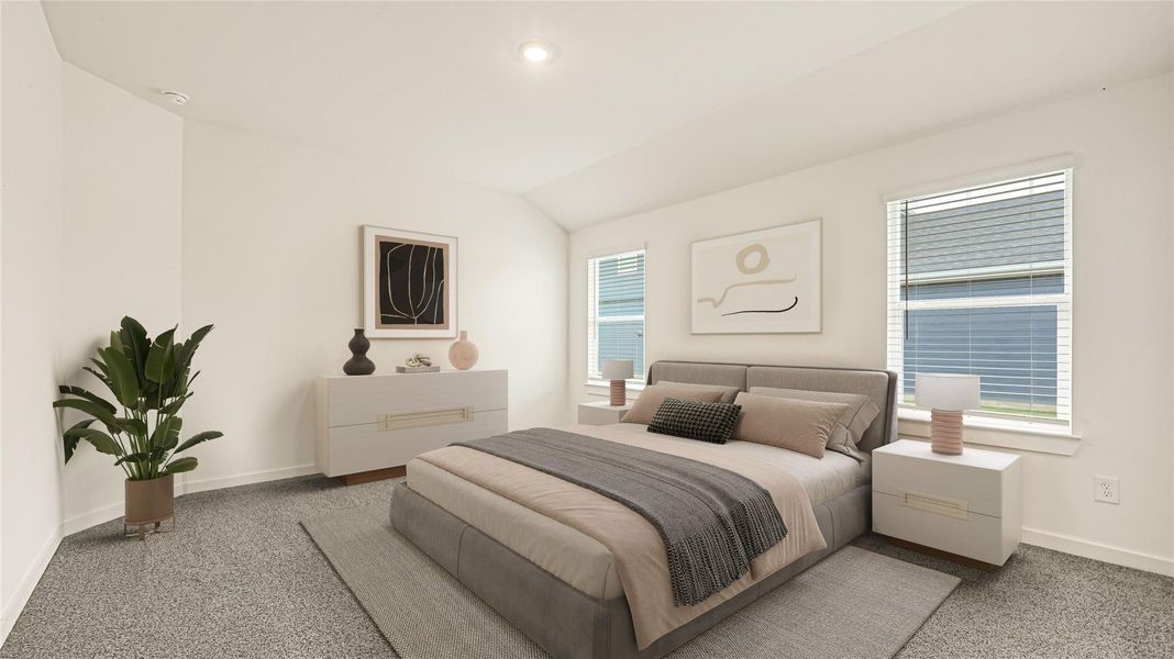 Furnished interior view inside a new home in Holly Ridge, Rosenberg (Image 7).