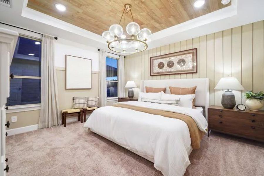 MODEL HOME images may NOT be consistent with the finished product.