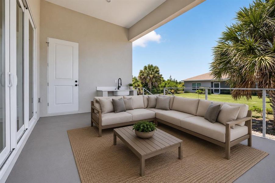 Exterior details and patio area of a home in , Port Charlotte (Image 30).