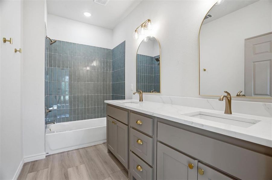 Furnished interior view inside a new home in , Whitney (Image 12).