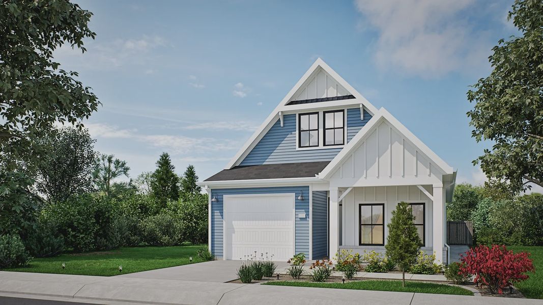Representative exterior photo of a completed home built from the Gladstone by Epcon Communities in Chipeta Hollows, Grand Junction, CO (Image 11).