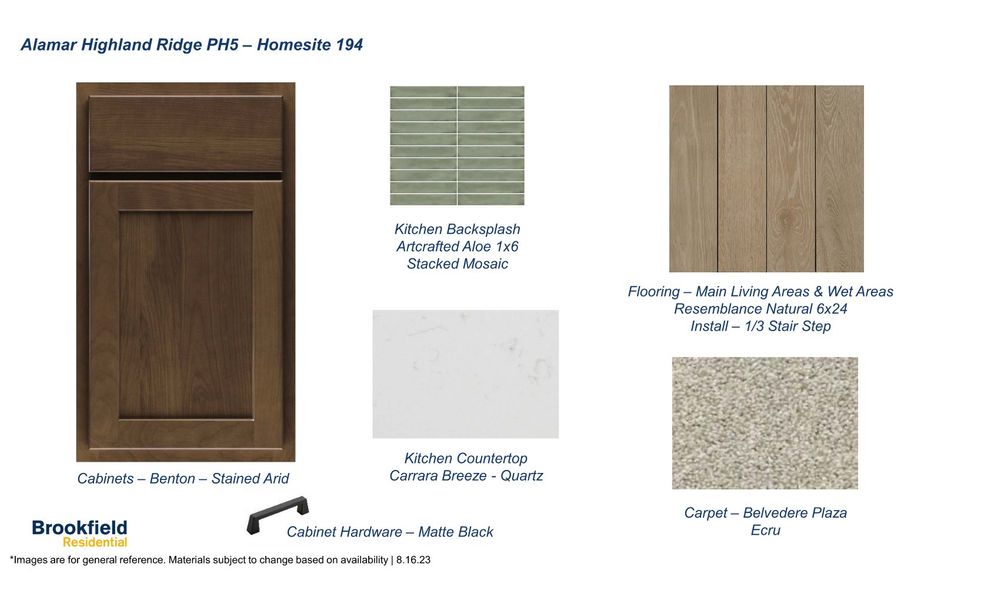 Sample of building materials used in homes in Alamar, Avondale (Image 13). Sample of building materials used in homes in Alamar, Avondale (Image 13).