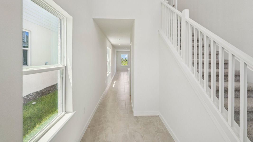 Interior Entry of the Jupiter in Hamilton Bluff located in Haines City, FL.