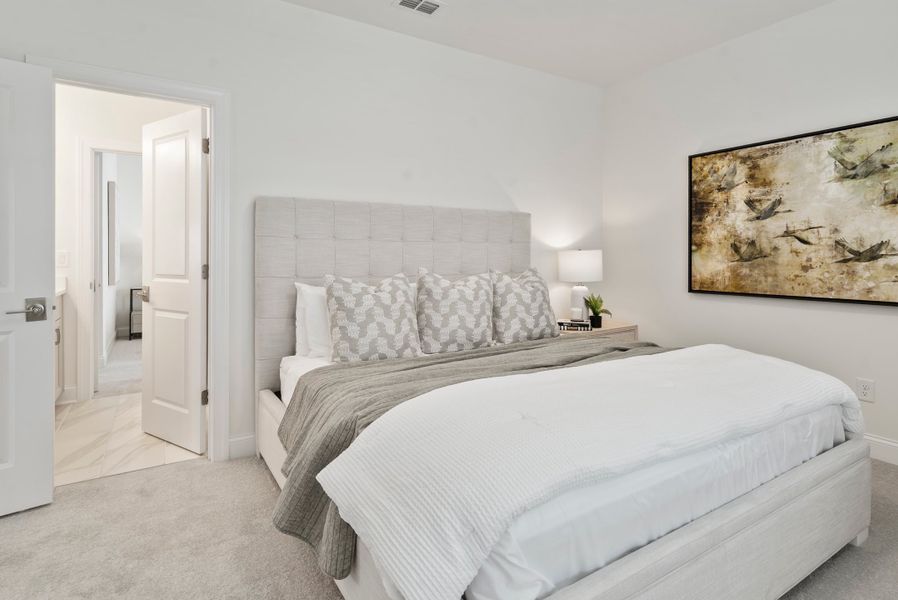 Representative furnished interior of a home built from the The Hickory by The Providence Group in Promenade at Sawnee Village, Cumming (Image 37).