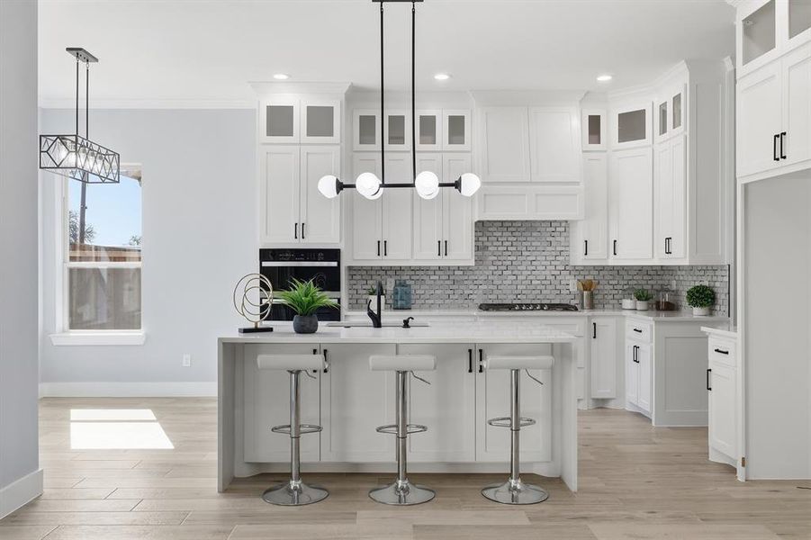 Furnished interior view inside a new home in , Arlington (Image 15).